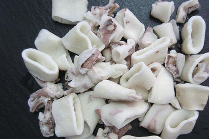 Calamar Troceado