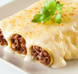 Canelones de carne