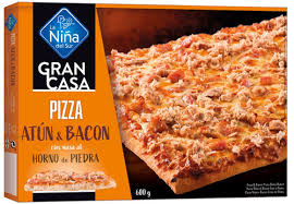 Pizza gran casa bacon y atun 600g