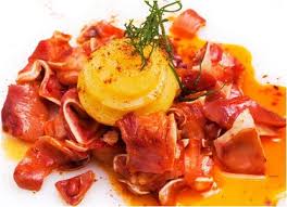 Oreja de cerdo cocida adobada